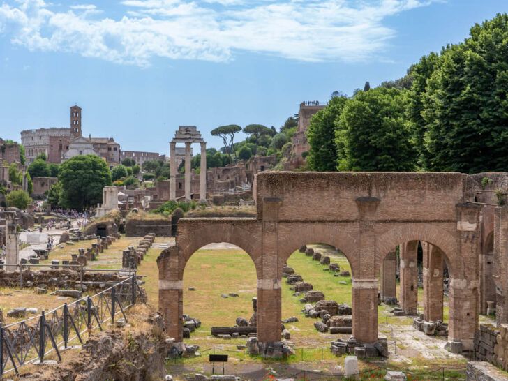 Roman Forum is one of the most popular attractions included with the Go City Rome Pass