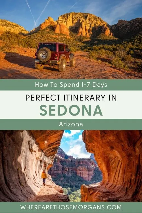 sedona arizona trip itinerary