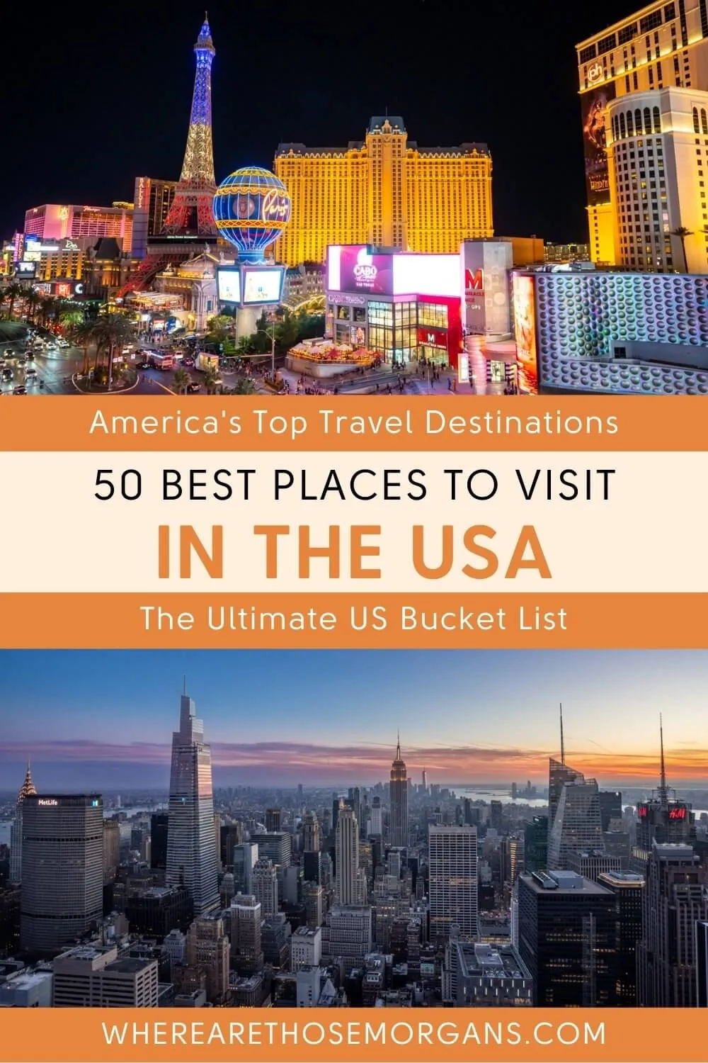 top 50 cities to visit in the us