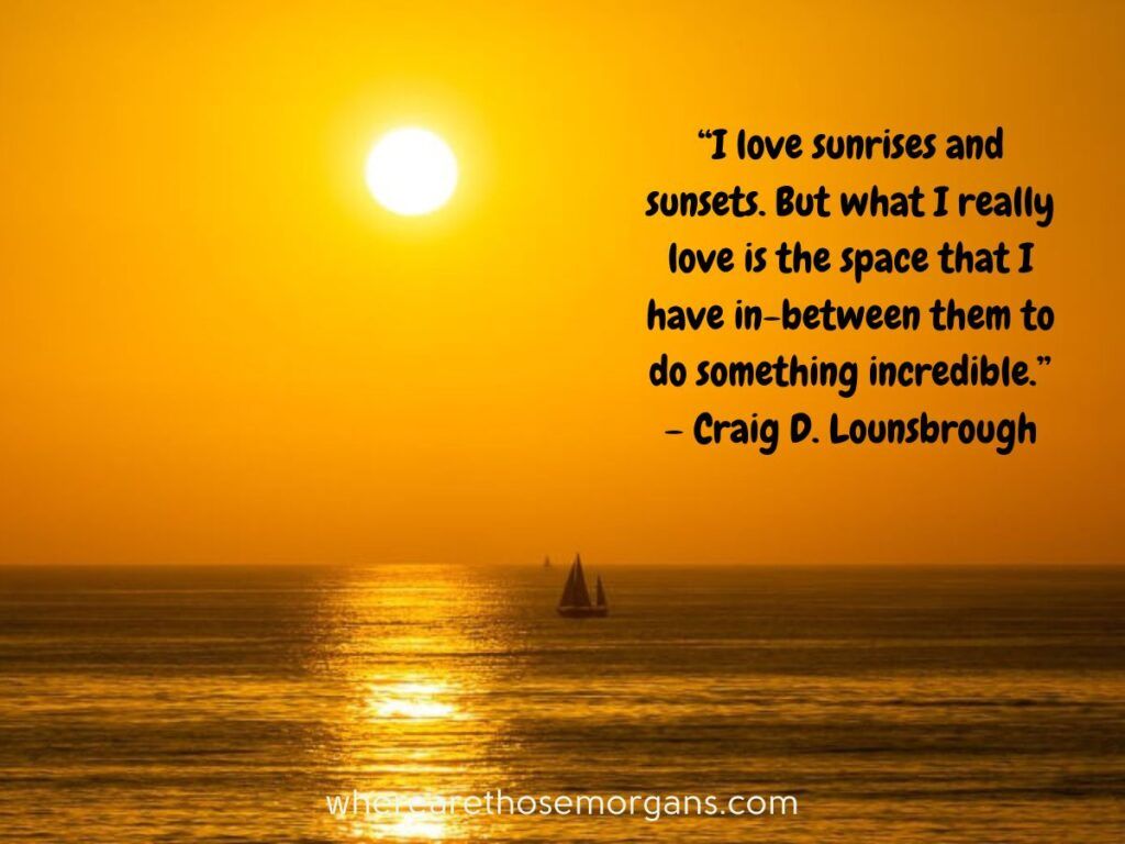 seashore sunset quotes