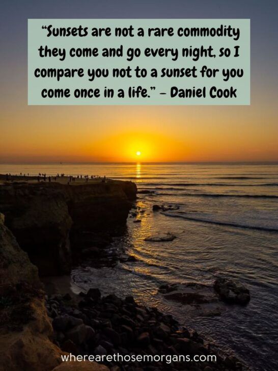 101 Uplifting Sunset Quotes, Captions + Puns