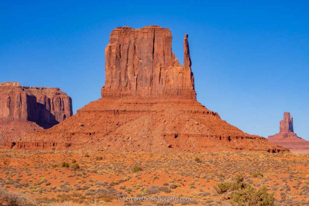 Spires and buttes of Monument Valley one of the most popular places to visit in Utah