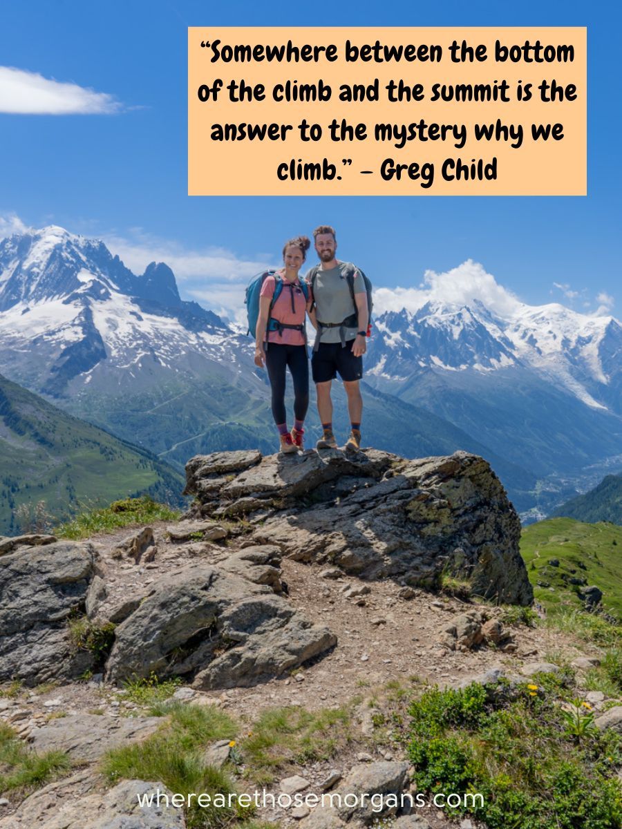 Somewhere between the bottom of the climb and the summit is the answer to the mystery why we climb