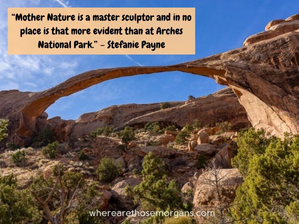 Mother Nature is a master sculptor and in no place is that more evident than at Arches National Park.