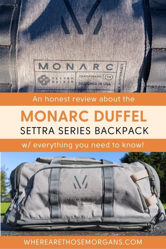 The Duffel Backpack – Monarc