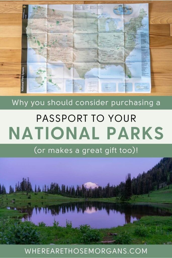 Printable National Parks Passport Collect Stamps 5x7 