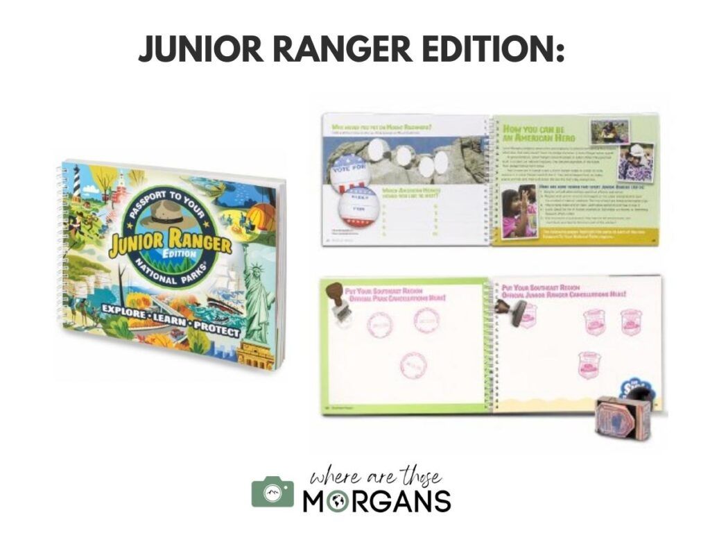 Junior Ranger edition of National Park passport