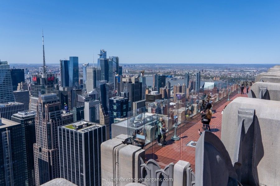 Top of The Rock Observation Deck, 360-Degree-View of NYC