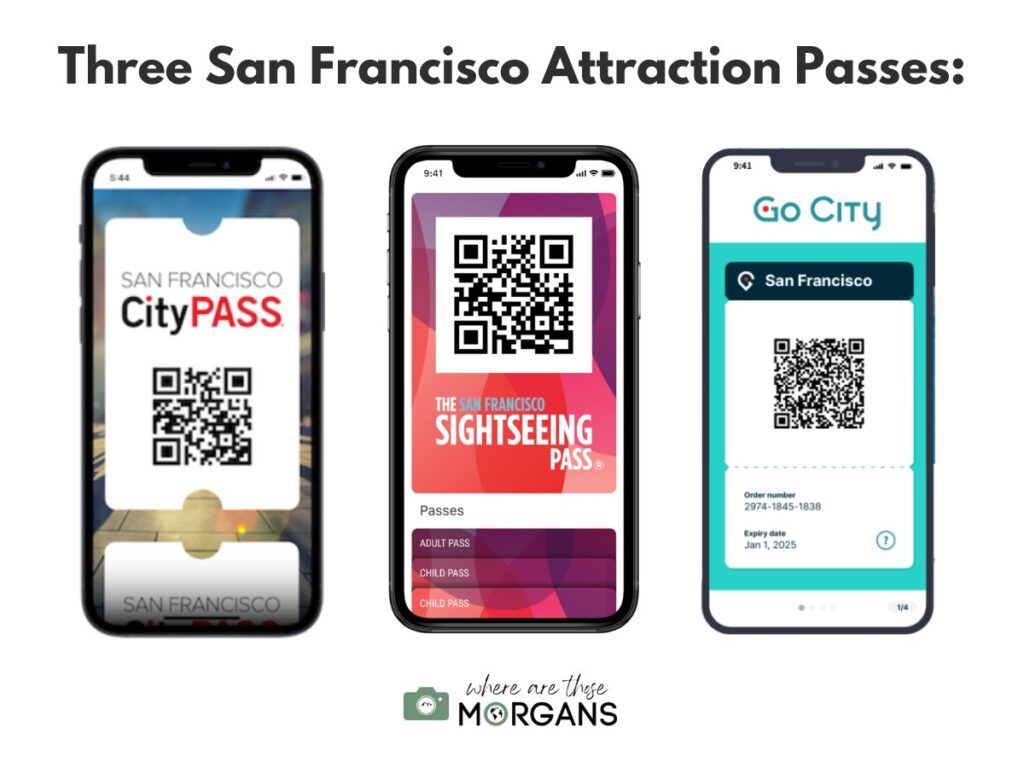 Three popular San Francisco pass options
