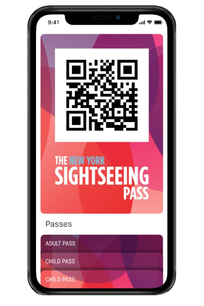 Example of the New York Sightseeing Pass