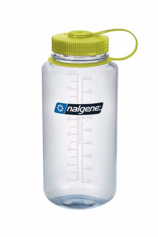 Large 1 L Nalgene refillable water bottle
