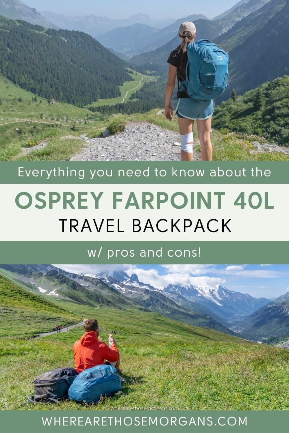 Review of Osprey Farpoint 40L. Why is this the best backpack