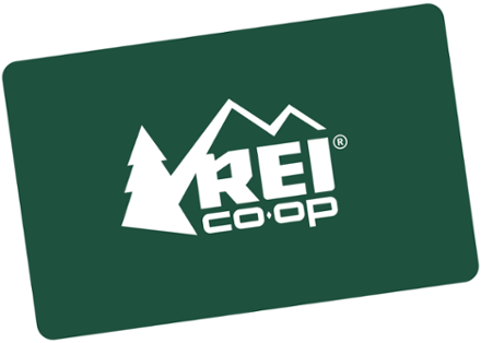 REI gift card is great for campers
