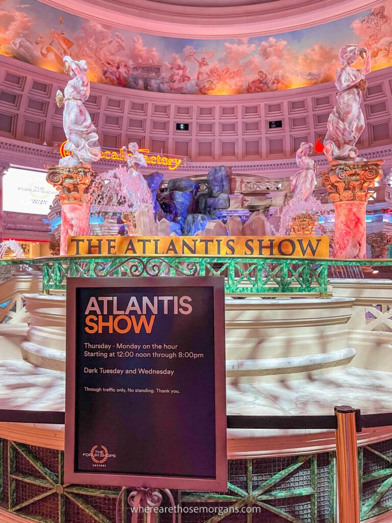 The free Atlantas Show in Las Vegas