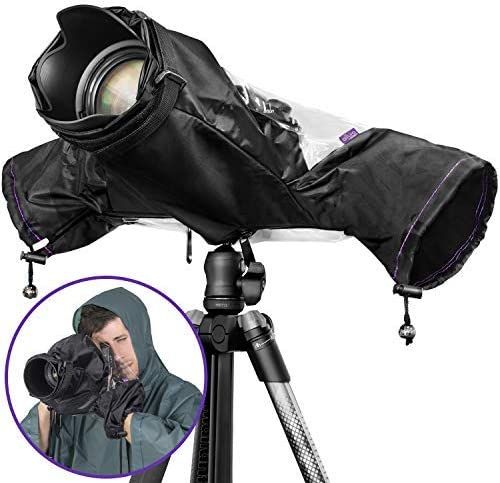 Altura Photo Professional Camera Rain Cover for Canon Nikon Sony DSLR and Mirrorless Cameras