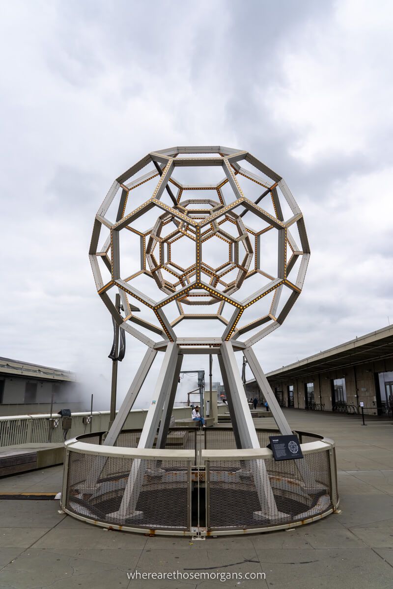 An art installation on the Embarcadero