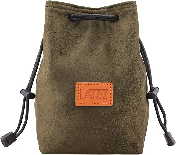 Small drawstring soft camera bag perfect gift for any photographer