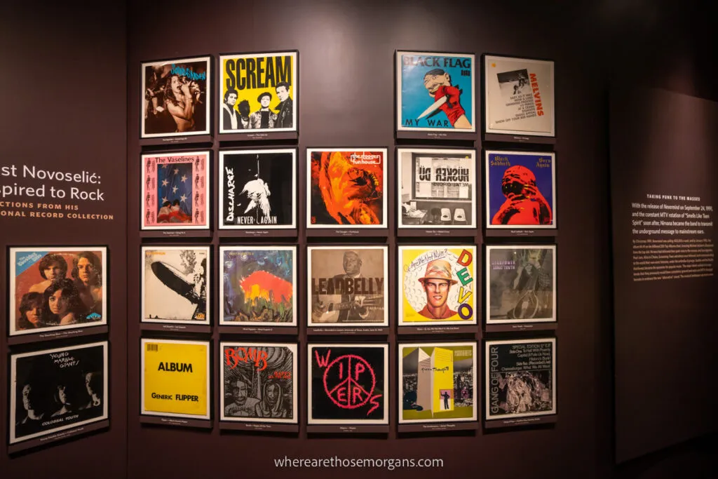 Rock exhibit at the Museum of Pop Culture featured on the Seattle CityPASS