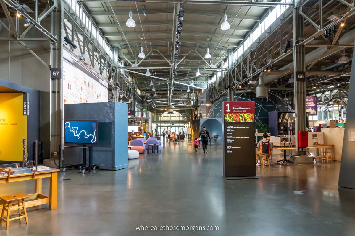 Main entrance to the Exploratorium