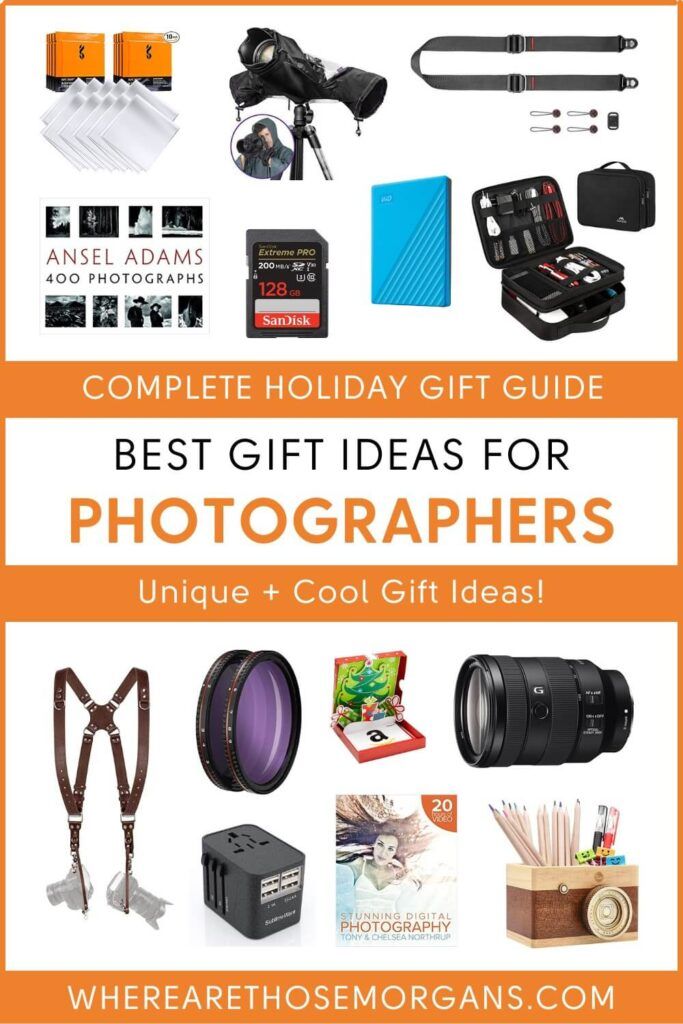 Gift ideas for beginner and pro photographers