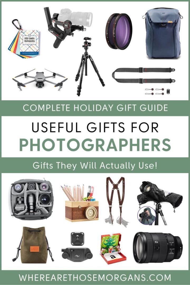 Best Gifts For Photographers: 50 Awesome Ideas For Beginners + Pros