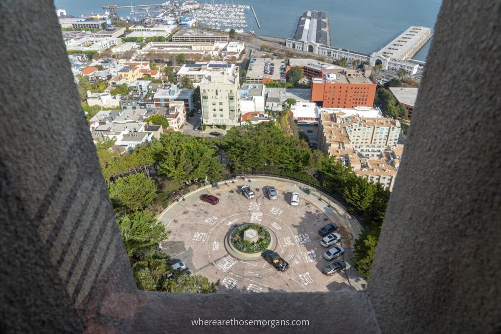 coit tower view