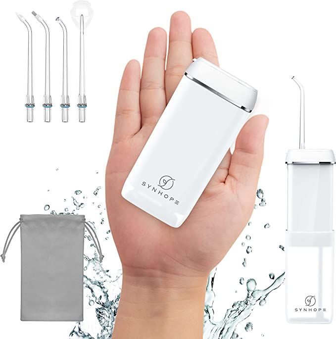 Portable water flosser for travel