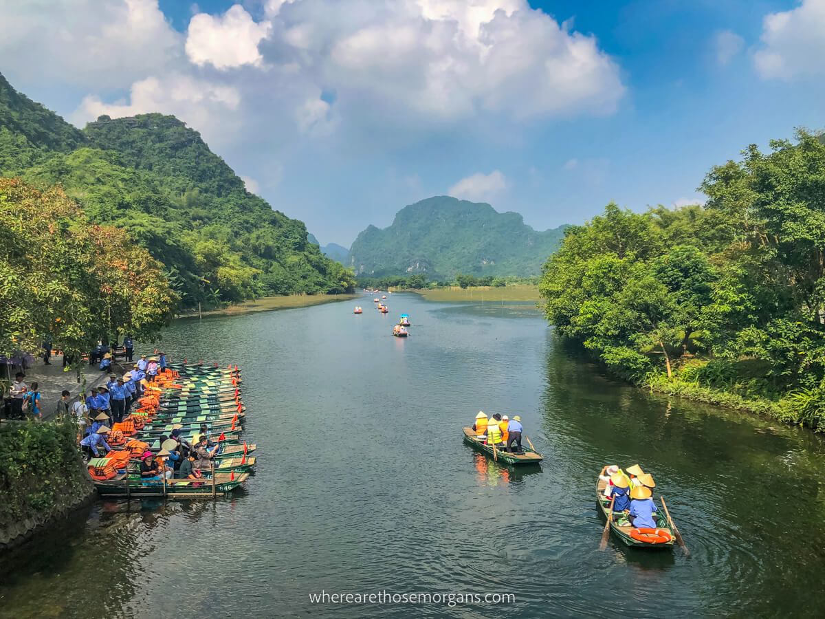 trang an boat tour starting point