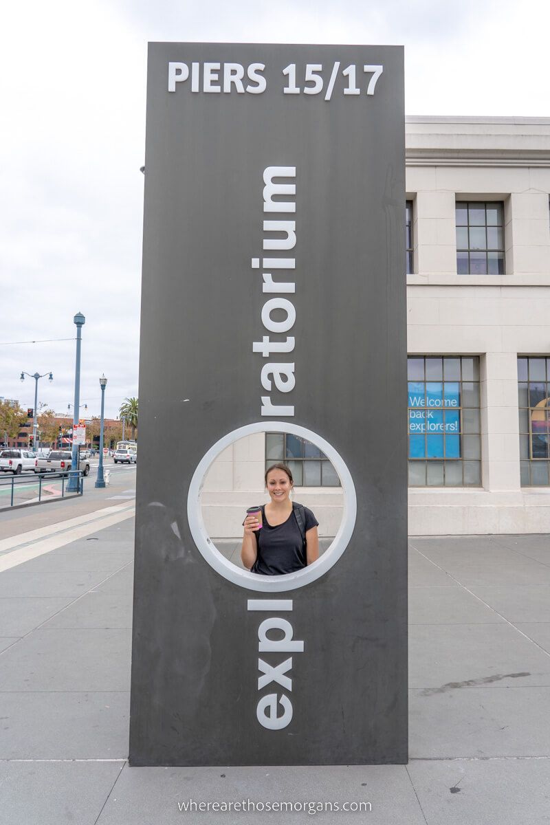 Exploratorium on Pier 15 in San Francisco