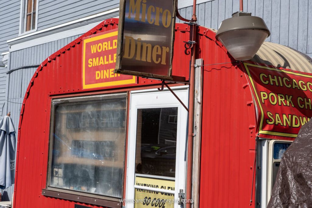 World's Smallest diner in Watkins Glen