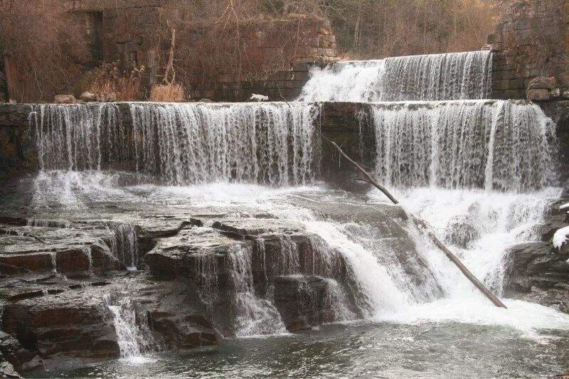 Seneca Mills Falls one of the best finger lakes waterfalls
