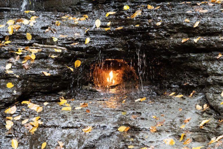 How To Visit Eternal Flame Falls In New York + Photos