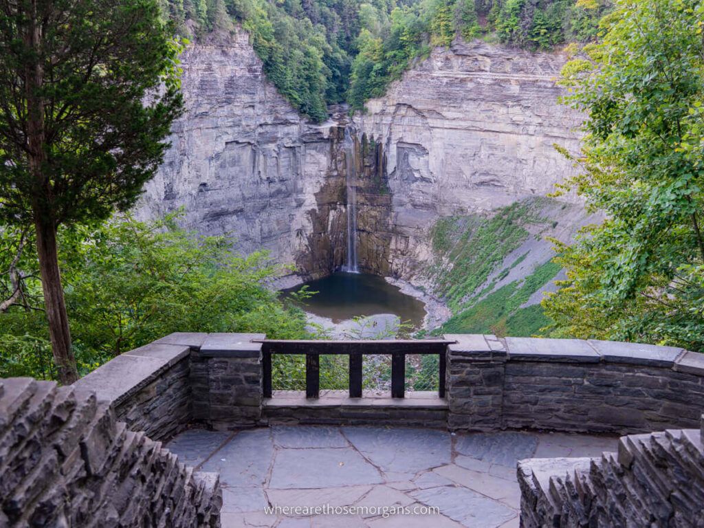 Taughannock Falls one of the best finger lakes waterfalls