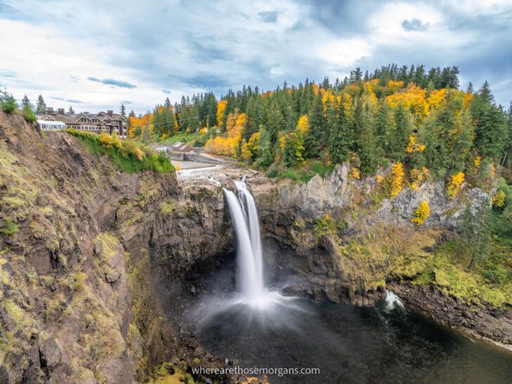 Snoqualmie Falls Washington how to hike the trail with photos by Where Are Those Morgans
