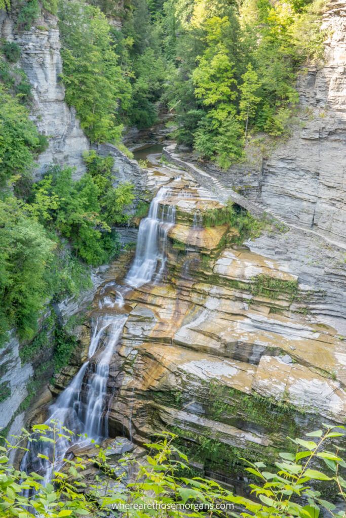 Lucifer Falls and the Gorge Trail at Robert H Treman State Park