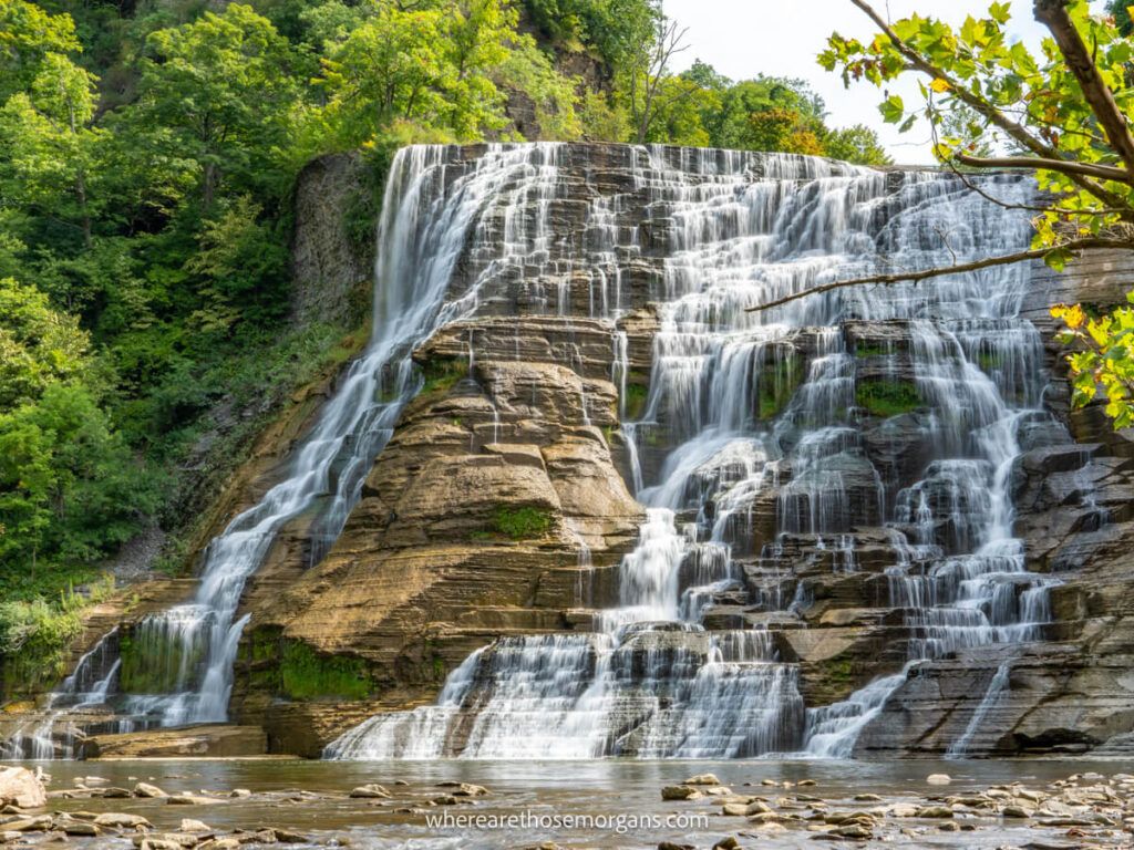 How To Visit Ithaca Falls NY Parking, Trail + Photos