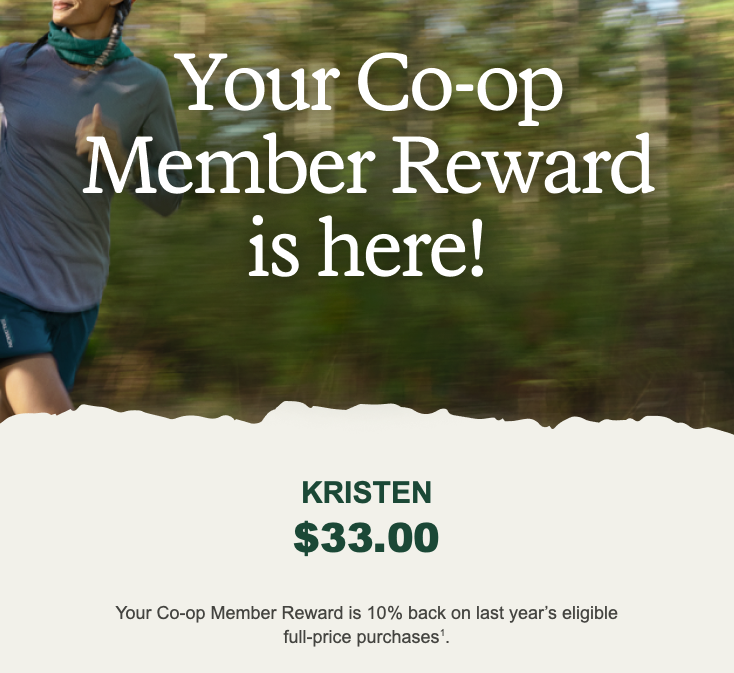 Purchase an REI membership is the best hiking tip