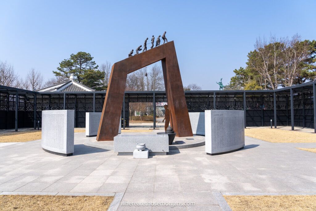 Miari-gogae Monument honoring Korean War abductees