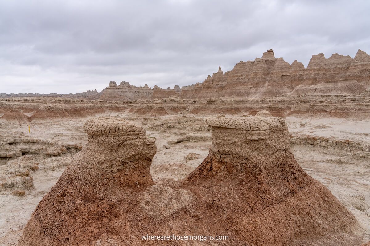 Unique formations on the door trail