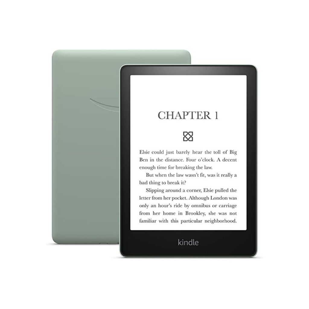 Sage green kindle paperwhite from Amazon