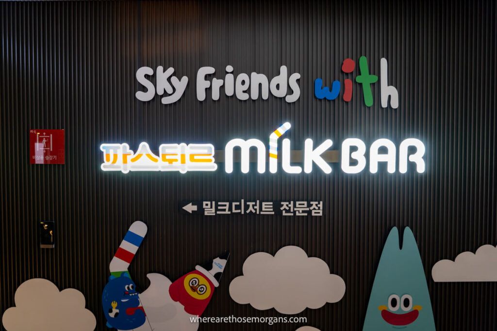 Sky Friends at the Milkbar