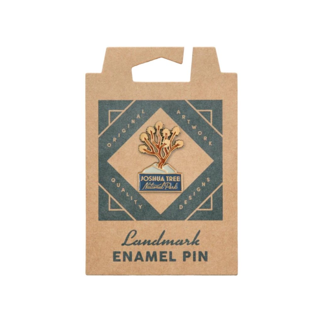 Enamel pin by Landmark Project