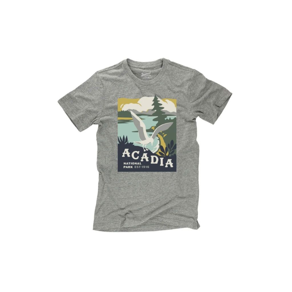 Acation national park graphic tee