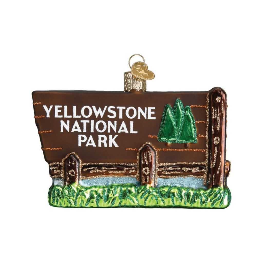 Yellowstone Christmas ornament gift