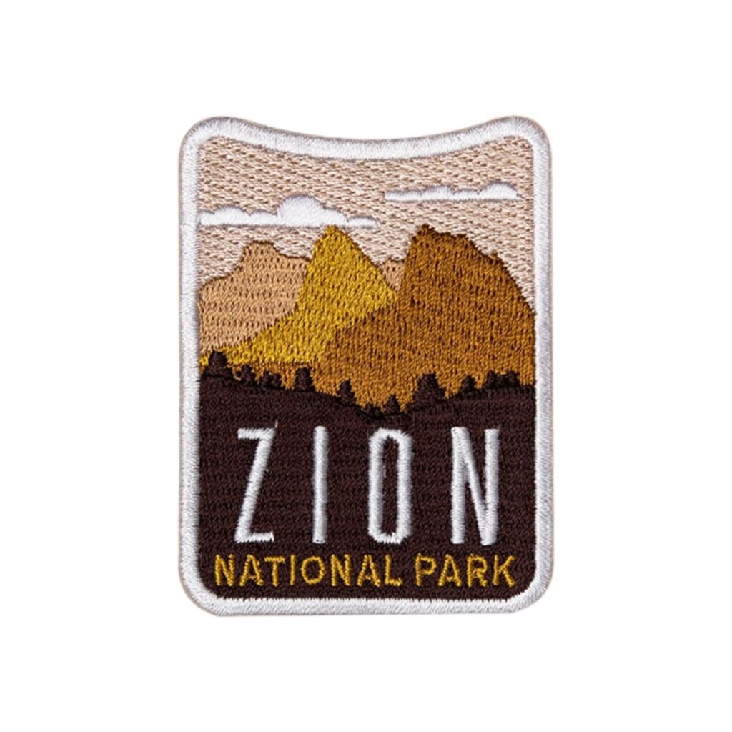 Zion national park patch is a great gift