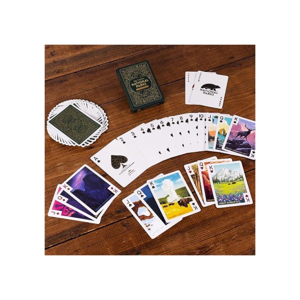 National park playing cards for those who love the parks