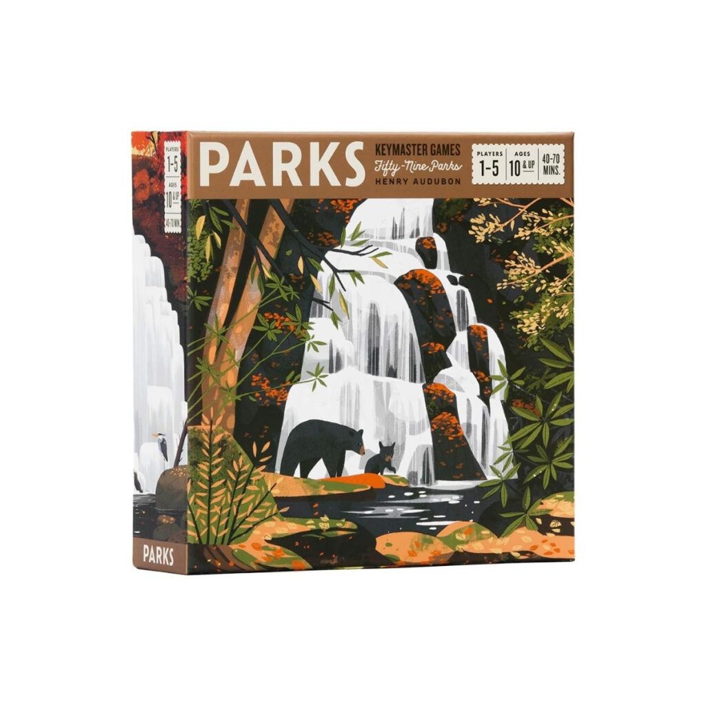 The parks board game by keymaster games
