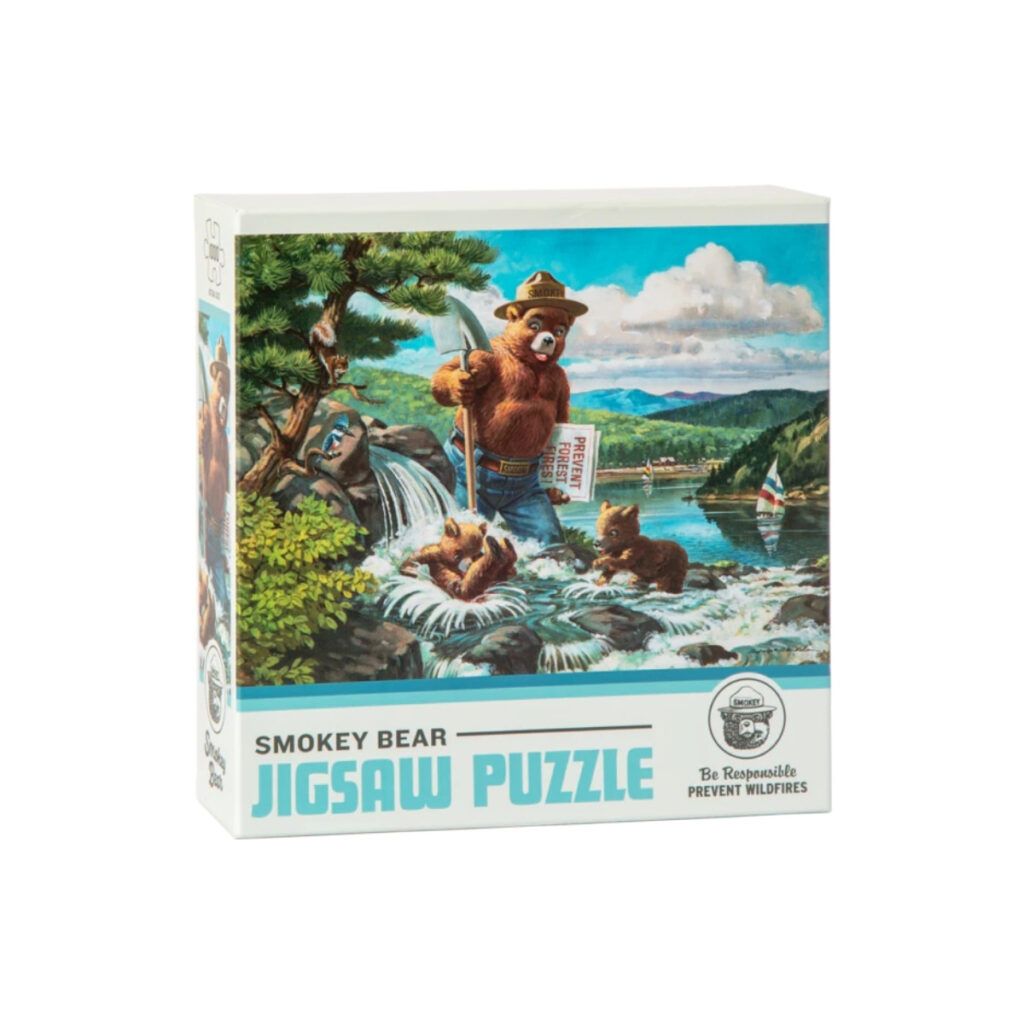 Smokey the bear jigsaw puzzle by landmark project