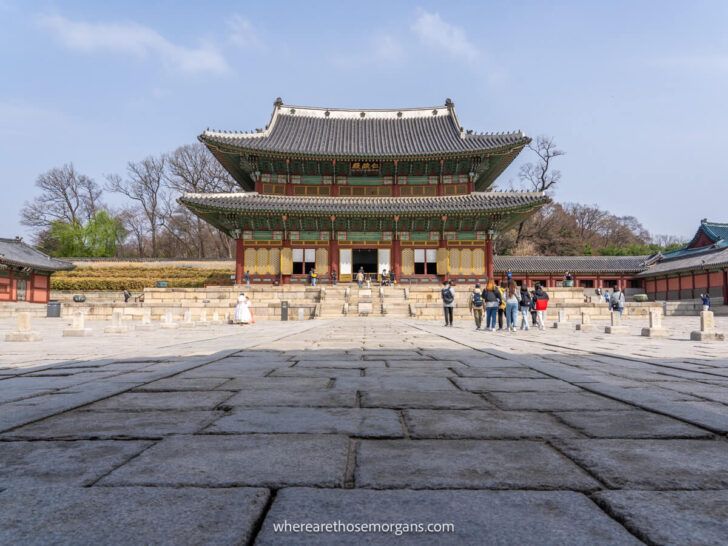 Where Are Those Morgans Changdeokgung Palace guide