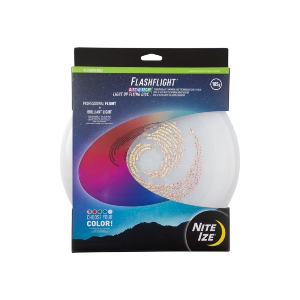 A light up frisbee makes a great present for men who love the outdoors